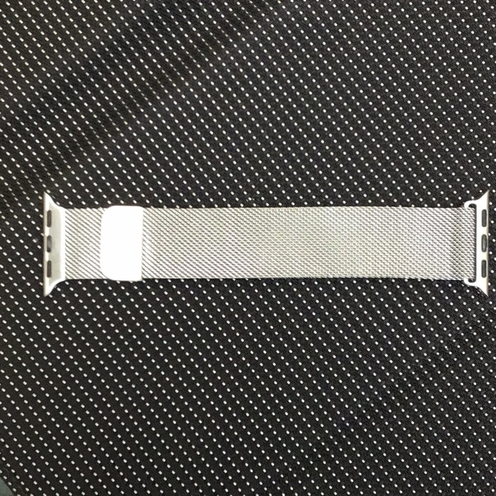 Apple Stainless watch band.  BAND ONLY NO WATCH